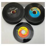 Large Group Of 45 Records Including Beatles, Elvis, Rolling Stones & More