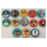 Misc. 1984 MLBPA Fun Foods, Fun Facts Pin Back Buttons