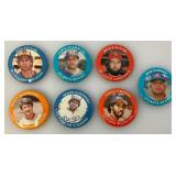 Misc. 1984 MLBPA Fun Foods, Fun Facts Pin Back Buttons