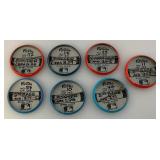 Misc. 1984 MLBPA Fun Foods, Fun Facts Pin Back Buttons