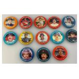 Misc. 1984 MLBPA Fun Foods, Fun Facts Pin Back Buttons