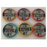 Misc. 1984 MLBPA Fun Foods, Fun Facts Pin Back Buttons