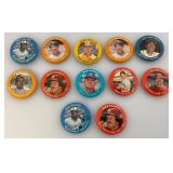Misc. 1984 MLBPA Fun Foods, Fun Facts Pin Back Buttons