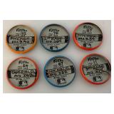 Misc. 1984 MLBPA Fun Foods, Fun Facts Pin Back Buttons