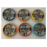 Misc. 1984 MLBPA Fun Foods, Fun Facts Pin Back Buttons