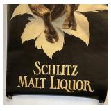 1980 SHLITZ Malt Liquor Bull Poster 40" W x 66" T