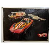 1975 Redlines Hot Wheels Poster 21" x 29"