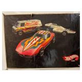 1975 Redlines Hot Wheels Poster 21" x 29"