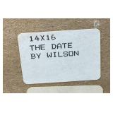 1988 Framed Behind Glass TY Wison 