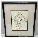 1992 Framed Behind Glass TY Wison 