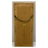 Very Old (Desutter) Hand Colored Photo Of Soldier On Horse 6 1/2" x 14 1/2"