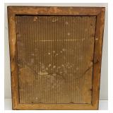 Misc. Vintage Framed Items Including "The Hustler" Dogs Playing Pool Print (Has Staining) & More