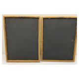 Vitage PETE MAY Iris Etchings Framed Behind Glass 10" x 13"