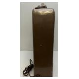 Vintage KENMORE Automatic Thermostat 23.5 " Universal Electric Co. Metal Box Fan (WORKS)