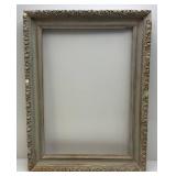 Antique Large Ornate Plaster & Wood Victorian Style Picture Frame 26 1/2" x 35"