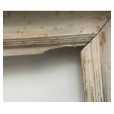 Antique Large Ornate Plaster & Wood Victorian Style Picture Frame 26 1/2" x 35"