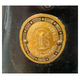 1948 SINGER Sewing Machine In Cabinet Made In The Elizabethport, New Jersey USA Factory (With Extras)