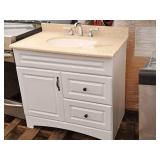 Bathroom Vanity Sink and Counter