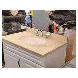 Bathroom Vanity Sink and Counter