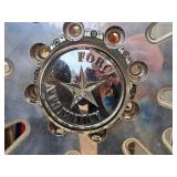 Lot of (4) American Force P305/35R24 Tires on American Force 24" 8-bolt Rims (8x180 bolt pattern)