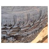 Lot of (4) American Force P305/35R24 Tires on American Force 24" 8-bolt Rims (8x180 bolt pattern)