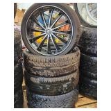 265/35ZR22 Tires on Bhorghini 22" Rims