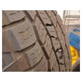 Lot of (4) LT305/55R20 Tires on American Truxx 20" 8-bolt Rims (8x180 bolt pattern)