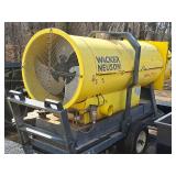 2014 Wacker-Neuson HI400 HD D Heater (on trailer) with Tubes