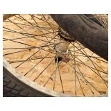 Lot of (2) Bicycle Tires on Front and Rear Rims