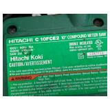Hitachi 10" Compound Miter Saw 10FCE2
