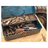 Taps and Dies in Metal Tool Box