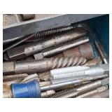 Taps and Dies in Metal Tool Box