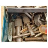 Taps and Dies in Metal Tool Box