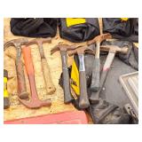 Lot of (7) Assorted Claw Hammers
