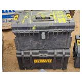 Lot of (2) Plastic Tool Boxes (empty)