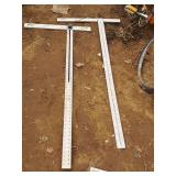 Lot of (2) 48" Drywall Squares