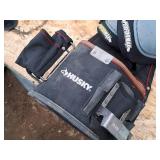 2 Sets of Knee Pads and Husky Tool Belt