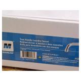 Mainline Centurion Two Handle Laundry Faucet Set Polished Chrome Finish