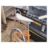 Vintage Single Speed Bicycle with Banana Seat