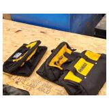 Lot of (2) DeWalt® Tool Bags (empty)