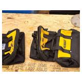 Lot of (2) DeWalt® Tool Bags (empty)
