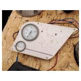 Boat Dashboard Panel - MPH, Fuel