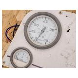 Boat Dashboard Panel - MPH, Fuel