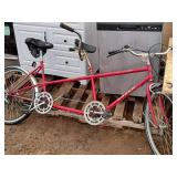Lazer Tandem Bike Red Frame