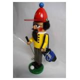 Golf Golfer Themed Nutcracker Figurine with Accessories
