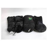Assorted Set of 5 Golf Club Head Covers