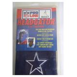 NFL Pro Line Maxit Headgator 6-in-1 Headgear - Cowboys Edition