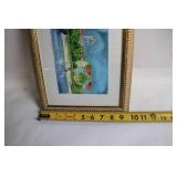 Framed Artistic Print of Walt Disney World Beach Club Resort by Alexandria Skorobat