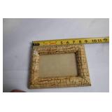 Crackled Finish Wood Picture Frame