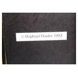 Raphael Hauter 1993 Yellow and Black Picture Frame